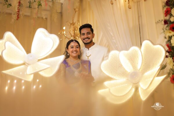 Bharath & Kavya’s Beautiful Engagement Moments